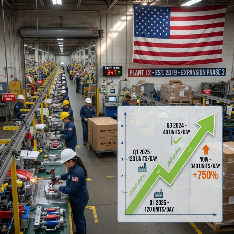 Scaling Production: From First Pilot Run to National Rollout